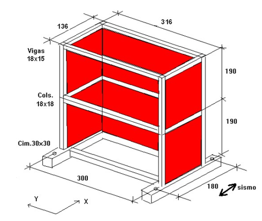 SEISMIC BEHAVIOR OF A TWO STORY MODEL OF CONFINED ADOBE MASONRY