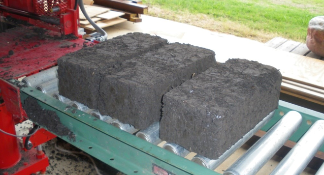 DEGRADABLE MASONRY BLOCKS FOR EROSION AND SILTATION CONTROL