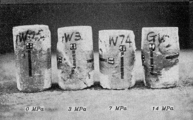 PROPERTIES OF GROUT UNDER UNIAXIAL AND TRIAXIAL COMPRESSION