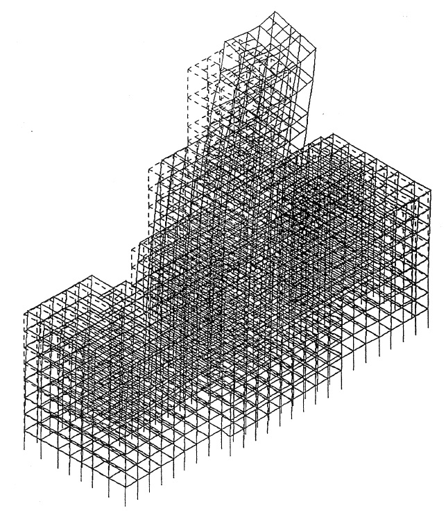 THREE-DIMESIONAL DYNAMIC ANALYSIS OF 18 STOREY STEEL-MASONRY COMPOSITE HERITAGE BUILDING