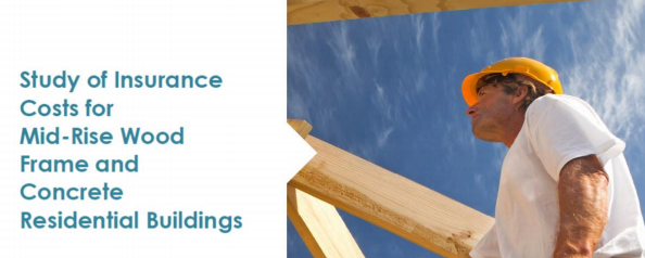 New Study Finds Insurance Costs are More Than Six Times Greater for Wood Frame Buildings Compared to Concrete Buildings