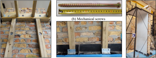 SECURING SOLUTIONS FOR FACE-LOADED CLAY BRICK URM WALLS