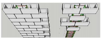 TALL MASONRY WALLS WITH IN-LINE BOUNDARY ELEMENTS