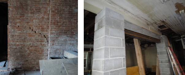 PRACTICAL CONCERNS FOR JACKING AND SHORING MASONRY STRUCTURES