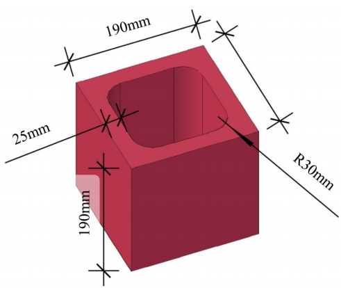 RANDOM-FRACTAL-METHOD-BASED GENERATION OF MESO-MODEL FOR CONCRETE HOLLOW BLOCK