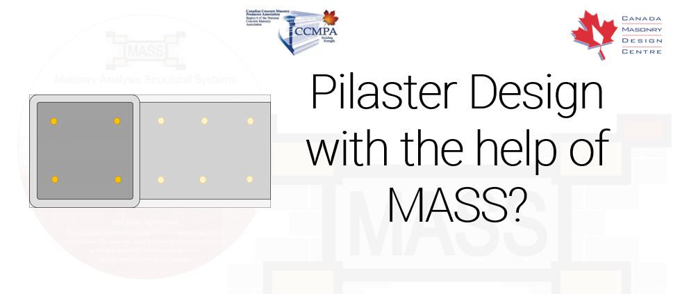How to use MASS to help with Pilaster Design