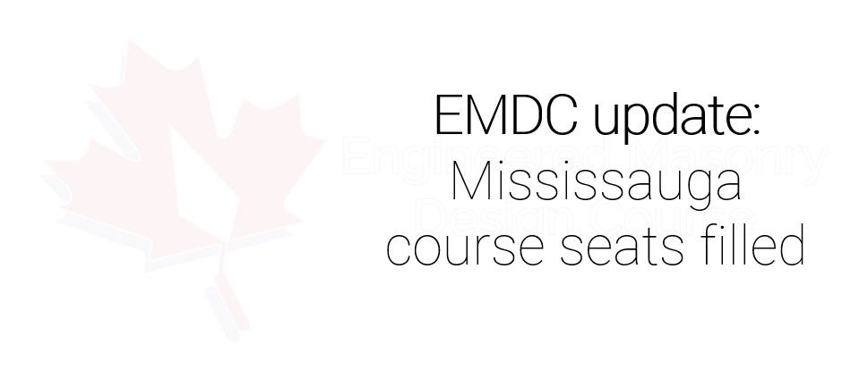 EMDC 2018 in Mississauga is officially full!