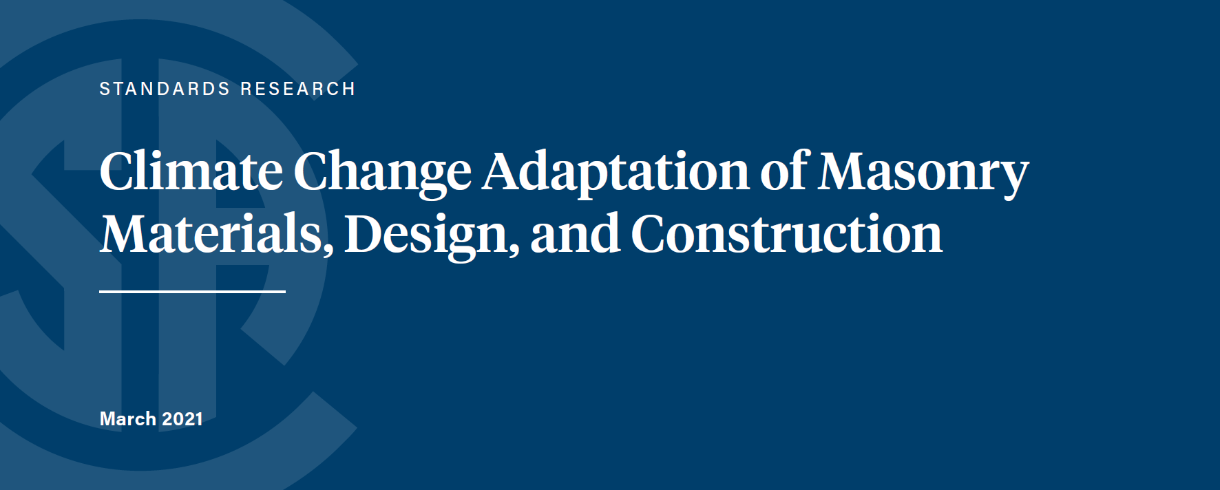 CMDC Collaborates with Researchers and CSA to Publish Report on Adapting Codes and Standards to Climate Change