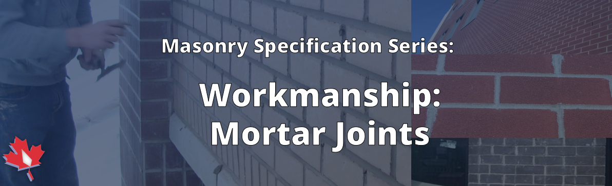 Workmanship Mortar Joints