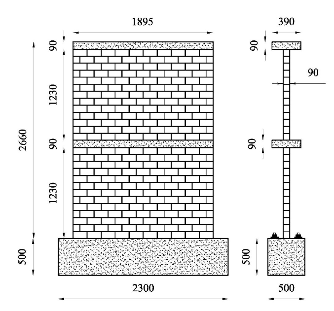 EXPERIMENTAL ASSESSMENT OF THE SEISMIC PERFORMANCE OF CONTROLLED ROCKING MASONRY WALLS WITHOUT POST-TENSIONING