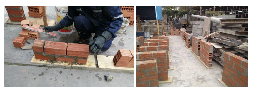 EXPERIMENTAL TESTS OF STRENGTHENED SMALL MASONRY WALLS MADE OF HORIZONTALLY-HOLLOW BRICKS (“PANDERETA”) IN SEISMIC ZONES